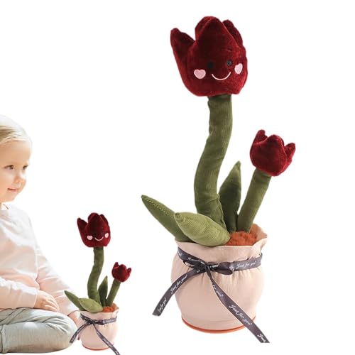 Tanzblume – tanzendes Sonnenblumenspielzeug | Singendes Tanzspielzeug | weiches Plüschtier für Kleinkinder | Sonnenblumenmusik singendes Spielzeug tanzendes Spielzeug aus massivem Plüsch Tanzblume – tanzendes Sonnenblumenspielzeug | Singendes Tanzspielzeug | weiches Plüschtier für Kleinkinder | Sonnenblumenmusik singendes Spielzeug tanzendes Spielzeug aus massivem Plüsch von Genérico