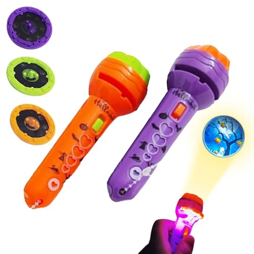 Taschenlampenprojektor für Kinder, Projektorfackel, Halloween-Taschenlampe, heller Projektor, Spielzeug für Kinder, saisonale Nachtlampe mit interaktivem Elternteil Taschenlampenprojektor für Kinder, Projektorfackel, Halloween-Taschenlampe, heller Projektor, Spielzeug für Kinder, saisonale Nachtlampe mit interaktivem Elternteil von Genérico