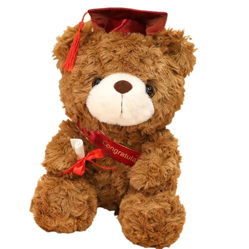 Teddybär zum Abschluss - Geschenk zum Abschluss der Klasse 2022 | Niedlicher Braunbär, personalisierbar, Graduiertengeschenke für sie, für ihn, für die Universität, die High School Teddybär zum Abschluss - Geschenk zum Abschluss der Klasse 2022 | Niedlicher Braunbär, personalisierbar, Graduiertengeschenke für sie, für ihn, für die Universität, die High School von Genérico