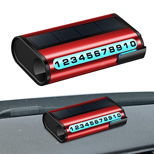 Temporäres Parkschild für Autos: Elegantes temporäres Stoppschild für Auto, Telefonnummer, Parkausweis, Telefonnummernschild aus Metall Temporäres Parkschild für Autos: Elegantes temporäres Stoppschild für Auto, Telefonnummer, Parkausweis, Telefonnummernschild aus Metall von Genérico