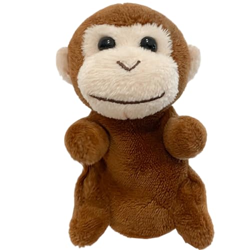 Tierpuppen, Fingerpuppen, Handpuppen für Kinder, 9 cm, niedliche Plüschpuppen, Theaterzubehör, lustige Cartoonpuppe für Rollenspiele, Nar Tierpuppen, Fingerpuppen, Handpuppen für Kinder, 9 cm, niedliche Plüschpuppen, Theaterzubehör, lustige Cartoonpuppe für Rollenspiele, Nar von Genérico