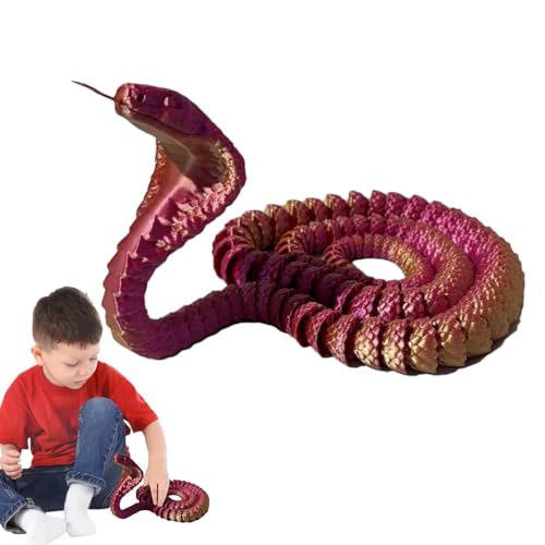 Tierschlangen, bedruckt, Schlangenspielzeug, Tierschlangenspielzeug, bedrucktes Spielzeug, Scherzzubehör, Stressabbau, flexible Sammelfiguren Tierschlangen, bedruckt, Schlangenspielzeug, Tierschlangenspielzeug, bedrucktes Spielzeug, Scherzzubehör, Stressabbau, flexible Sammelfiguren von Genérico
