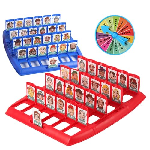 Tierverdächtigungsspiel, Spiel des Verdachts des Charakters, Brettspiel mit verdächtigen Tieren, Brettspiel für drinnen und draußen, Spiele für Kinder mit großen Brettern, Karte von Genérico