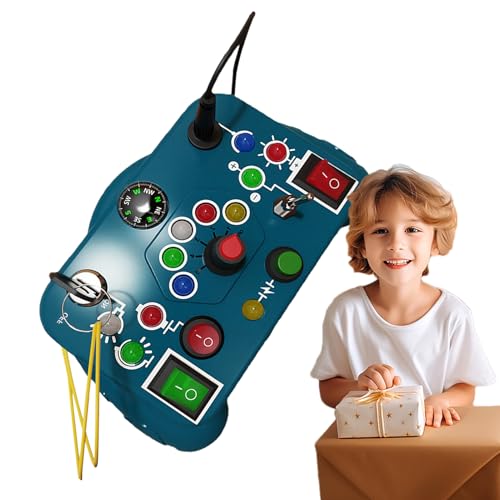 Toy Besetzt, LED-Panel, gezielte Aktivitäten für beschäftigte Kinder, Spielzeug zur frühen Entwicklung von Kindern ab 3 Jahren, für Wohnzimmer, Spielplatz Toy Besetzt, LED-Panel, gezielte Aktivitäten für beschäftigte Kinder, Spielzeug zur frühen Entwicklung von Kindern ab 3 Jahren, für Wohnzimmer, Spielplatz von Genérico
