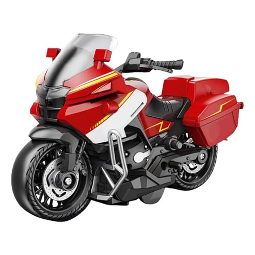 Toy Motorbike Rückwärtsfahrzeug | kleine beleuchtete Motorräder für Kinder, Motorräder für Kinder, Schwungfahrzeugspielzeug, Motorradmodelle mit Lichtern und Geräuschen für dieses Zimmer von Genérico