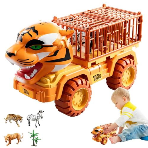 Truck für Tiere, Transportauto, Trägheitstier, Hinterradfahrzeuge, Cartoon-Auto-Spielzeug, Gefängnisfahrzeug für Kinder, Truck für Tiere, Transportauto, Trägheitstier, Hinterradfahrzeuge, Cartoon-Auto-Spielzeug, Gefängnisfahrzeug für Kinder, von Genérico
