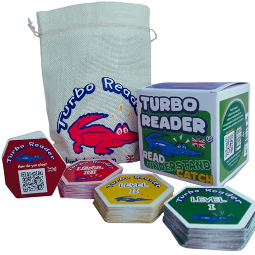 Turbo Reader Game, Englisch lernen, Spielen, verbessert Geschwindigkeit und Leseverständnis in Englisch von Genérico