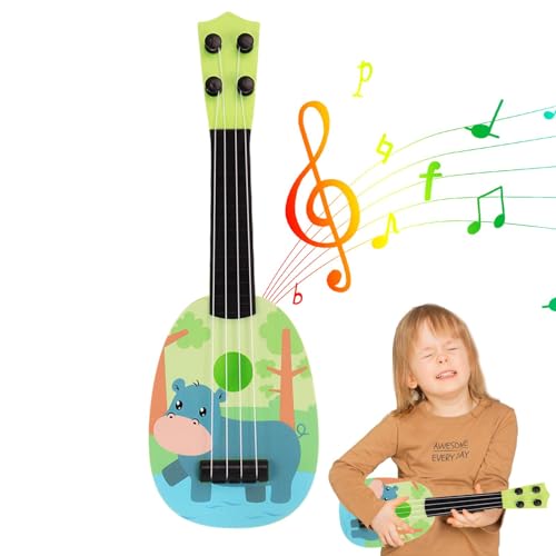 Ukulele für Kinder, Gitarrenspielzeug für Kinder, Musikspielzeug-Gitarre für Kleinkinder – Musikinstrumentenspielzeug, Ukulelenspielzeug für Kinder mit Cartoon-Figur Ukulele für Kinder, Gitarrenspielzeug für Kinder, Musikspielzeug-Gitarre für Kleinkinder – Musikinstrumentenspielzeug, Ukulelenspielzeug für Kinder mit Cartoon-Figur von Genérico