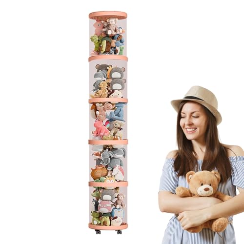 Vertikaler Aufbewahrungsschlauch für Spielzeug, Organizer für Plüschtiere, vertikale Halterung für Plüschspielzeug, Aufbewahrungsrohr für Puppen mit Rädern Vertikaler Aufbewahrungsschlauch für Spielzeug, Organizer für Plüschtiere, vertikale Halterung für Plüschspielzeug, Aufbewahrungsrohr für Puppen mit Rädern von Genérico