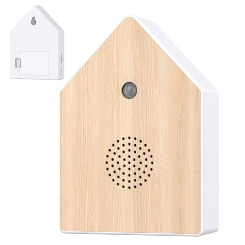 Vogelgesang-Box mit Bewegungssensor | Wiedergabezeit von 120 Sekunden | Teakholz-Finish, Vogel-Soundgerät, automatische Aktivierung, langlebiges Design, J Vogelgesang-Box mit Bewegungssensor | Wiedergabezeit von 120 Sekunden | Teakholz-Finish, Vogel-Soundgerät, automatische Aktivierung, langlebiges Design, J von Genérico