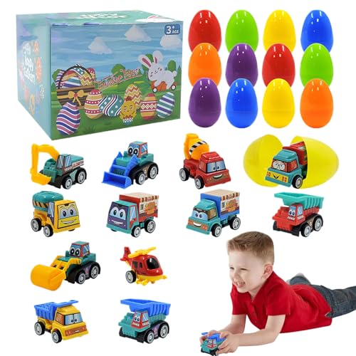 Vorgefüllte Ostereier, gefüllt mit Ostereiern für Kinder, Auszeichnungen des Osterklassenzimmers, Baufahrzeug zum Sammeln des Kindes, Cartoonauto für Sie und Ihn Vorgefüllte Ostereier, gefüllt mit Ostereiern für Kinder, Auszeichnungen des Osterklassenzimmers, Baufahrzeug zum Sammeln des Kindes, Cartoonauto für Sie und Ihn von Genérico