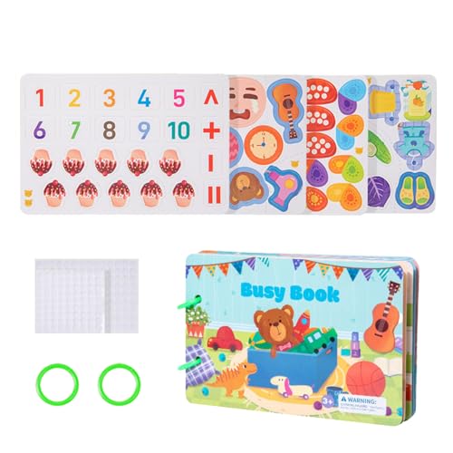 Vorschulbuch, Spielzeug, ruhiges Spielzeugbuch, Cartoon, Buch mit ruhigen Aktivitäten, Lernspiele, mathematisches Lernspiel, interaktive praktische Fähigkeiten Vorschulbuch, Spielzeug, ruhiges Spielzeugbuch, Cartoon, Buch mit ruhigen Aktivitäten, Lernspiele, mathematisches Lernspiel, interaktive praktische Fähigkeiten von Genérico
