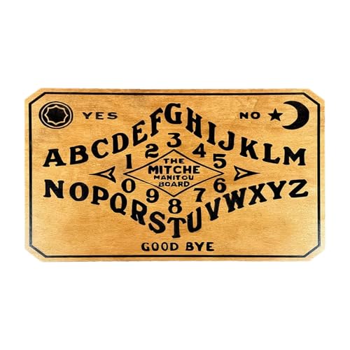 WahrsagerBoard, Ouija Hexendichtung, metaphysisches Werkzeug | Kommunikationsplatte aus natürlichem Holz für die Inspiration der Meditation Autoinscurency Spirituelle Praxis Unterstützung WahrsagerBoard, Ouija Hexendichtung, metaphysisches Werkzeug | Kommunikationsplatte aus natürlichem Holz für die Inspiration der Meditation Autoinscurency Spirituelle Praxis Unterstützung von Genérico