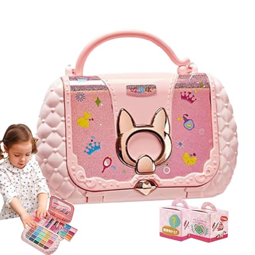Waschbares Make-up-Set für Kinder, Make-up-Set mit Spiegeln, 30 x 21 x 8 cm, waschbar, langlebig, für kleine Mädchen, Spielzeug Waschbares Make-up-Set für Kinder, Make-up-Set mit Spiegeln, 30 x 21 x 8 cm, waschbar, langlebig, für kleine Mädchen, Spielzeug von Genérico