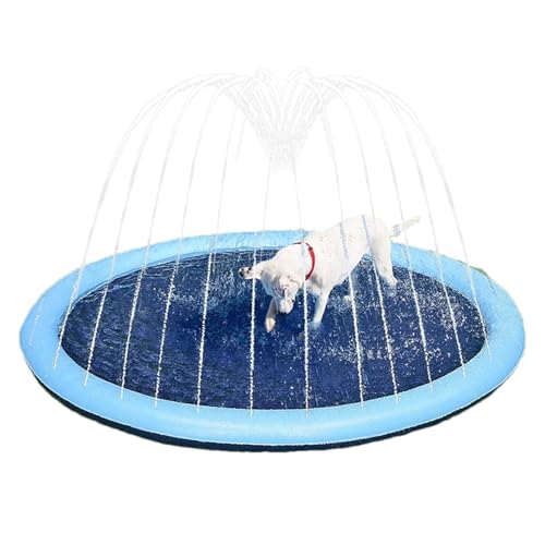 Wassermatte für Kinder, rutschfestes Sprinkler-Set, strapazierfähige PVC-Matte, 100 cm / 150 cm, ideal für den Spaß im Hinterhof Wassermatte für Kinder, rutschfestes Sprinkler-Set, strapazierfähige PVC-Matte, 100 cm / 150 cm, ideal für den Spaß im Hinterhof von Genérico