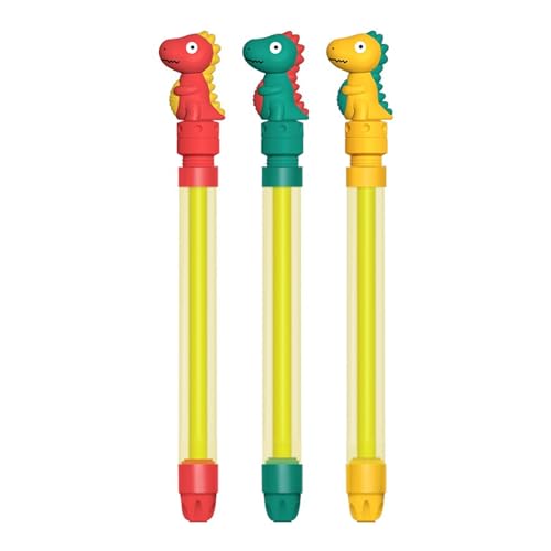 Wasserpistole mit Feuerwerkseffekten, 4 Stück, Wasserspielzeug mit Licht für Paare und Kinder (3, A) von Genérico
