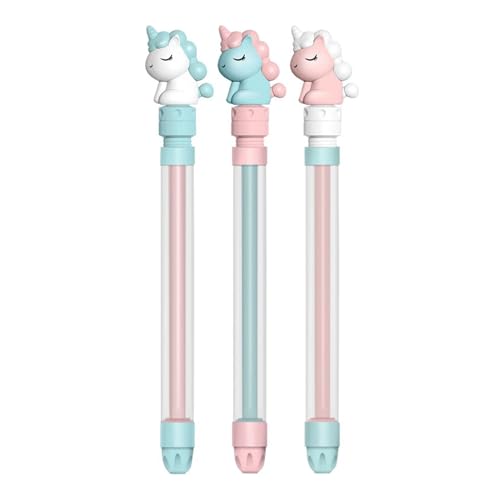 Wasserpistole mit Feuerwerkseffekten, 4 Stück, Wasserspielzeug mit Licht für Paare und Kinder (3, B) von Genérico