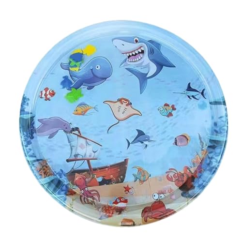Wasserspielmatte, Wassermatte für Katzen, sensorisches Spielmatte für Katzen, aufblasbare Matte für den Mund unten, interaktives Spielzeug für Katzen, 100 x 100 cm Wasserspielmatte, Wassermatte für Katzen, sensorisches Spielmatte für Katzen, aufblasbare Matte für den Mund unten, interaktives Spielzeug für Katzen, 100 x 100 cm von Genérico