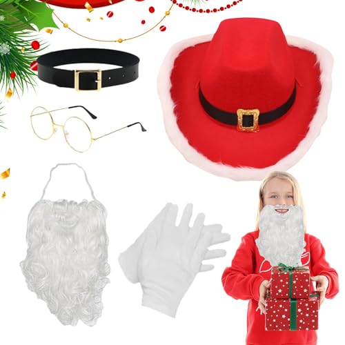 Weihnachtsmann-Kostüm, fröhliches Weihnachtsmann-Kostüm für Kinder, Zubehör für Weihnachtskostüme, lustiges Weihnachtsmann-Kostüm, gemütliches Weihnachtsmann-Kostüm Weihnachtsmann-Kostüm, fröhliches Weihnachtsmann-Kostüm für Kinder, Zubehör für Weihnachtskostüme, lustiges Weihnachtsmann-Kostüm, gemütliches Weihnachtsmann-Kostüm von Genérico