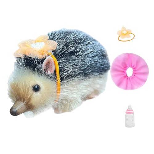 Wiedergeborene Tiere, Silikon, wiedergeborene Tiere, Mini-Igel aus Silikon, kompletter Körper, 12,7 cm, Tierspielzeug für Kinder, , Mädchen, Tierpuppen mit Spielzeugzubehör Wiedergeborene Tiere, Silikon, wiedergeborene Tiere, Mini-Igel aus Silikon, kompletter Körper, 12,7 cm, Tierspielzeug für Kinder, , Mädchen, Tierpuppen mit Spielzeugzubehör von Genérico