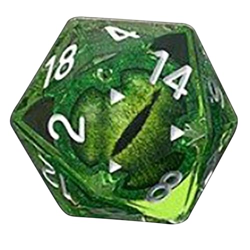 Würfel Eye - Okularballon-Würfel, gefüllt mit Okularballons, Augapfel-Würfel mit flüssigem Kern, handgefertigte Würfel aus Polyedrische Messerschärfe | Würfel gemacht Würfel Eye - Okularballon-Würfel, gefüllt mit Okularballons, Augapfel-Würfel mit flüssigem Kern, handgefertigte Würfel aus Polyedrische Messerschärfe | Würfel gemacht von Genérico