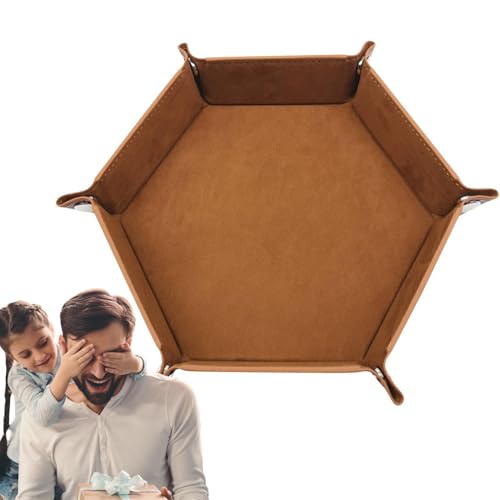 Würfeltablett aus PU-Leder, tragbare Würfelhalter und Schüsseln zur Aufbewahrung von Brettspielen, Würfeltablett und Aufbewahrung für Weihnachten, Familie, geeignete Freunde Würfeltablett aus PU-Leder, tragbare Würfelhalter und Schüsseln zur Aufbewahrung von Brettspielen, Würfeltablett und Aufbewahrung für Weihnachten, Familie, geeignete Freunde von Genérico