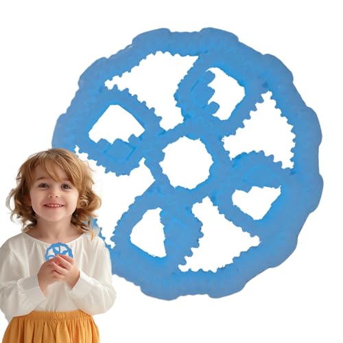 für Anti-Stress-Zahnräder | Gyroskop für die Bedienung mit Fingern – Tragbares Kreislaufrad für Finger und Stressabbau für Kinder, Jugendliche und Erwachsene von Genérico