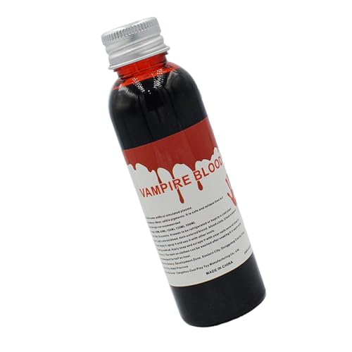 1/2fl Oz Kunstblut für Kostüme - Realistisches Bühnenblut für Kostüm Cosplay Make-up | Stage Blood Anziehung für Vampire Make-up | Gesichtsblut für Kleidung Kunstblut Ha von Générique