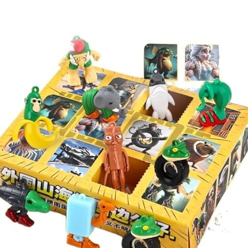 24 Tung Tung Tung Sahur Figuren Überraschungs-Set für Kinder, italienische Brainrot Puppen, Tralalalala Figuren, ideal für Spieler und Kinder ab 6 Jahren. 24 Tung Tung Tung Sahur Figuren Überraschungs-Set für Kinder, italienische Brainrot Puppen, Tralalalala Figuren, ideal für Spieler und Kinder ab 6 Jahren. von Générique