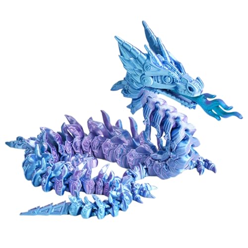 3D-Druckdrache, Articulated Fidget Toys, Grün/Orange/Blue Fire Dragon Sensory, flexibel, Sammelfiguren für Party, Dekoration, Buchhalter und Zimmer 3D-Druckdrache, Articulated Fidget Toys, Grün/Orange/Blue Fire Dragon Sensory, flexibel, Sammelfiguren für Party, Dekoration, Buchhalter und Zimmer von Générique