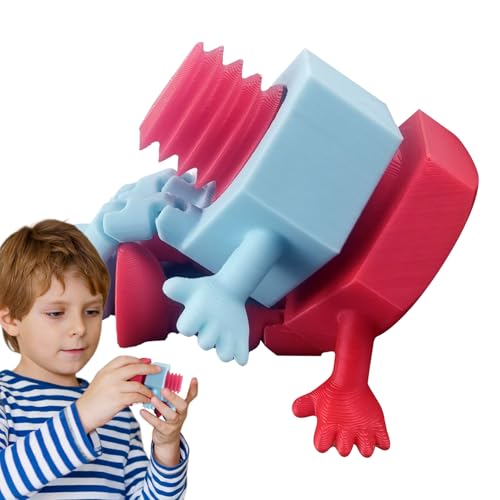 3D bedruckte Figur, Bolt and Nut Toy, dekorativer Fidget Ornament, sensorisches Stressabbau, lustige Desktop-Dekoration für Entspannung, Raum, Geschenk 3D bedruckte Figur, Bolt and Nut Toy, dekorativer Fidget Ornament, sensorisches Stressabbau, lustige Desktop-Dekoration für Entspannung, Raum, Geschenk von Générique