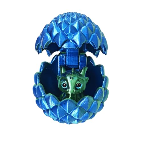 3D-gedrucktes Dragon Egg, Dragon Fidget Toy, Articulated Design, Decorative Desk Ornament, Dinosaur Model, Suitable for Home Decor or Office Use, 1,22 x 0,74 Zoll 3D-gedrucktes Dragon Egg, Dragon Fidget Toy, Articulated Design, Decorative Desk Ornament, Dinosaur Model, Suitable for Home Decor or Office Use, 1,22 x 0,74 Zoll von Générique