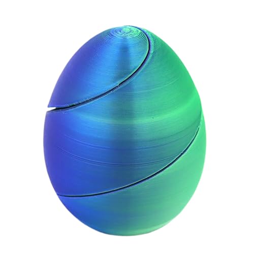 3D-gedrucktes Egg, unmöglich Pass Through Puzzle, 5,9 x 6,1 cm, tragbar, Fidget Egg, Stressabbau, Schreibtisch-Spielzeug, für Büro, Studium und Brain Teasers 3D-gedrucktes Egg, unmöglich Pass Through Puzzle, 5,9 x 6,1 cm, tragbar, Fidget Egg, Stressabbau, Schreibtisch-Spielzeug, für Büro, Studium und Brain Teasers von Générique