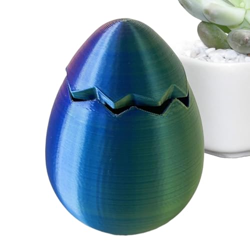 3D-gedrucktes Spielzeug, große Ostereier, bunte Eier mit Sprungboden, 3D-Druck, Schreibtischspielzeug, kleine Eier, handgefertigt, Dekoration für Ferienhaus, Themenpartyzubehör 3D-gedrucktes Spielzeug, große Ostereier, bunte Eier mit Sprungboden, 3D-Druck, Schreibtischspielzeug, kleine Eier, handgefertigt, Dekoration für Ferienhaus, Themenpartyzubehör von Générique