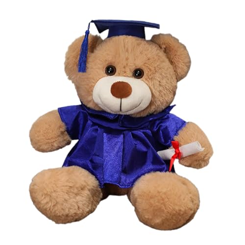 Abschlussbär für Abschluss Teddybär | Abschlussbär 2024 | Teddybär mit Doktorandenkleid und Hut, Abschlussplüsch, Feiern Sie die von Générique