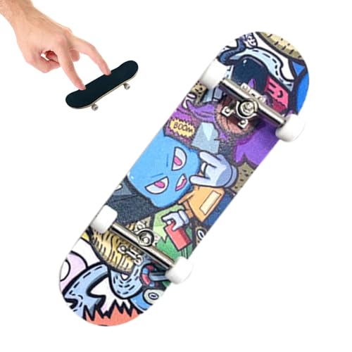 Ahorn-Finger-Skateboard | Mini-Skateboard Toy Deck Truck 3,74 x 1 x 0,63 Zoll | frische Rougebretter mit Rollen für Partybevorzugungen, Taschenfüller, geeignet für Mädchen Ahorn-Finger-Skateboard | Mini-Skateboard Toy Deck Truck 3,74 x 1 x 0,63 Zoll | frische Rougebretter mit Rollen für Partybevorzugungen, Taschenfüller, geeignet für Mädchen von Générique