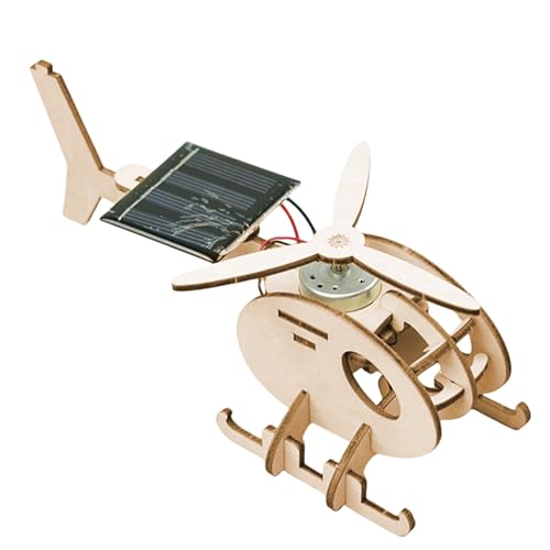 Airplane Model Kits – 3D Holzpuzzle Craft, Collectible Aircraft Models | Educational Hands-On Holz Craft Kit für Hobbyisten, Kinder und Erwachsene, Solar Powered Hubschrauber Puzzle für STEM Learning Airplane Model Kits – 3D Holzpuzzle Craft, Collectible Aircraft Models | Educational Hands-On Holz Craft Kit für Hobbyisten, Kinder und Erwachsene, Solar Powered Hubschrauber Puzzle für STEM Learning von Générique
