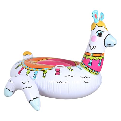 Alpaca Schwimmbad – aufblasbares Wasserfloat, Marmic Fleischspielzeug | riesige Schwimmmatte mit buntem Außendesign, lustige Partydekoration für Fluss, See, Schwimmen Alpaca Schwimmbad – aufblasbares Wasserfloat, Marmic Fleischspielzeug | riesige Schwimmmatte mit buntem Außendesign, lustige Partydekoration für Fluss, See, Schwimmen von Générique