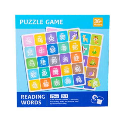 Alphabetisierungsspiele für den Kindergarten, Wortübereinstimmungs-Puzzle, magnetisches englisches Wörter-Brettspiel, magnetisches chinesisches Zeichen, lernt fortgeschrittene Puzzles für Alphabetisierungsspiele für den Kindergarten, Wortübereinstimmungs-Puzzle, magnetisches englisches Wörter-Brettspiel, magnetisches chinesisches Zeichen, lernt fortgeschrittene Puzzles für von Générique