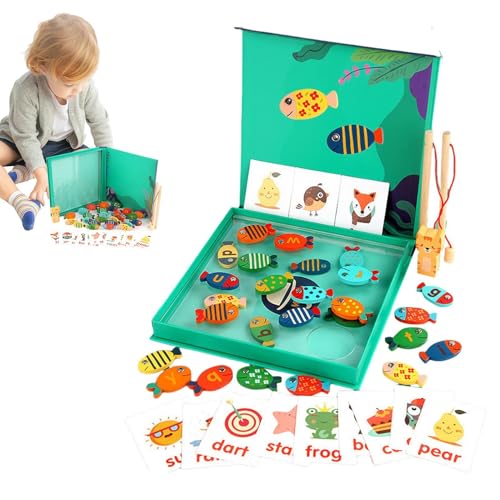 Angelspiel für magnetisches Angelspielzeug | Alphabet-Spiele für Spielzeug für Kleinkinder, Lernspielzeug, Buchstabenspiele, Angelspiel aus Holz, Feinmotorikspielzeug, Lernaktivitäten Angelspiel für magnetisches Angelspielzeug | Alphabet-Spiele für Spielzeug für Kleinkinder, Lernspielzeug, Buchstabenspiele, Angelspiel aus Holz, Feinmotorikspielzeug, Lernaktivitäten von Générique