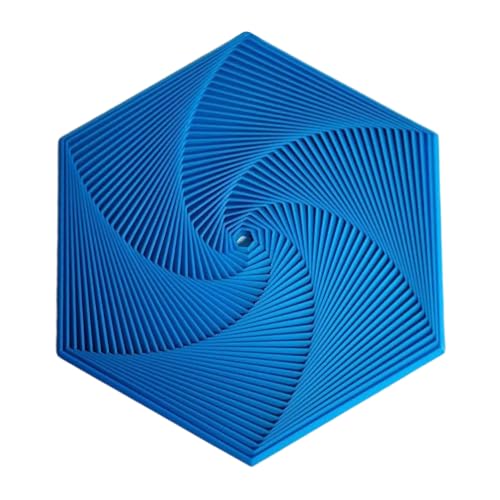 Anti-Stress-Spielzeug | Beruhigendes Handspielzeug für Konzentration – Hexagonal 3D für | Kreatives beruhigendes Spielzeug für von Générique