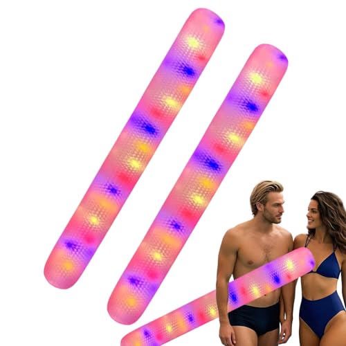 Aufblasbare Pool-Noodles, 2 x Riesenwasser-Noodles, integrierte Shiny bunte , lustige Outdoor-Spiele, für Damen und Herren, Swimming, Beach, Lake Party, 62,99 x 6,69 x 6,69 Zoll Aufblasbare Pool-Noodles, 2 x Riesenwasser-Noodles, integrierte Shiny bunte , lustige Outdoor-Spiele, für Damen und Herren, Swimming, Beach, Lake Party, 62,99 x 6,69 x 6,69 Zoll von Générique