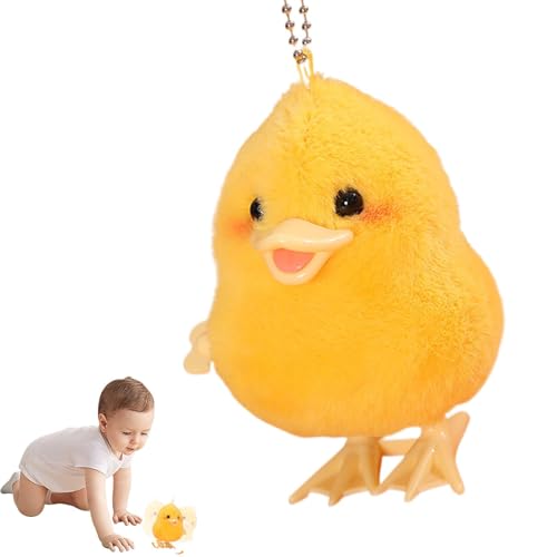 Aufziehspielzeug, Hühnerspielzeug für – Plüsch-Huhn, Neuheit, hüpfendes Huhn, Spielzeug zum Aufziehen, niedliches Hühnerspielzeug, springendes Spielzeug für Partys, Familie, Freunde, L Aufziehspielzeug, Hühnerspielzeug für – Plüsch-Huhn, Neuheit, hüpfendes Huhn, Spielzeug zum Aufziehen, niedliches Hühnerspielzeug, springendes Spielzeug für Partys, Familie, Freunde, L von Générique