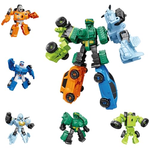 Auto-Spielzeug, Roboter-Transformator, Spielzeug-Roboter, verwandelbar, 5-in-1-Spielzeug, Bauspielzeug für Kinder ab 3 Jahren, Lernroboter, am Auto-Spielzeug, Roboter-Transformator, Spielzeug-Roboter, verwandelbar, 5-in-1-Spielzeug, Bauspielzeug für Kinder ab 3 Jahren, Lernroboter, am von Générique