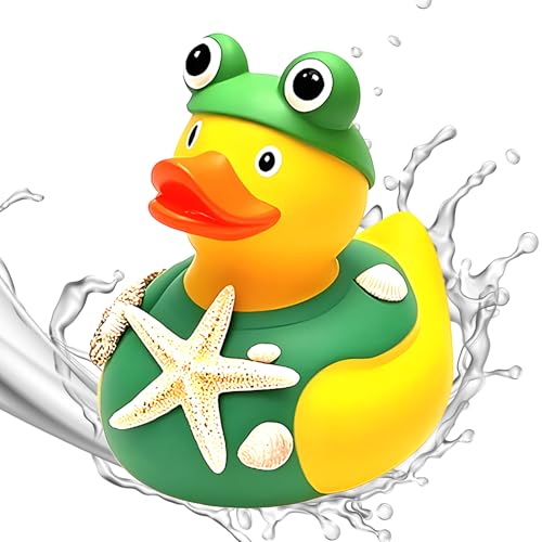Baby Bath Toys, Cute Duck Bath Toy, 5,8 x 5,8 x 6,8 cm, interaktiv, wasserdicht, Spielfiguren, weiches Material, lustiges Lernspiel für Kinder, Shower, Geburtstag und Spielzeit Baby Bath Toys, Cute Duck Bath Toy, 5,8 x 5,8 x 6,8 cm, interaktiv, wasserdicht, Spielfiguren, weiches Material, lustiges Lernspiel für Kinder, Shower, Geburtstag und Spielzeit von Générique