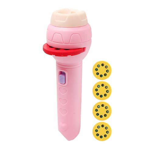 Baby Projektor Torch – LED-Taschenlampe mit Cartoon-Motiv, Projektion mit Tiermotiv | Handbildprojektor, drehbare Taschenlampe, Lernlampe, Nachtlicht-Taschenlampe von Générique