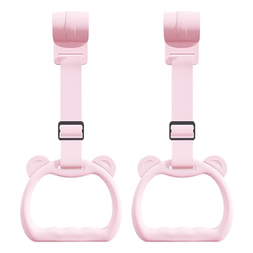 Baby Pull Up Rings, Hangable Training Rings, 5,91 x 3,94 Zoll Set mit 2 Easy Grip Design, Cot Accessory Toy Straps for Walking Practice, Exercise, Boys, Daycare Andyard Play Baby Pull Up Rings, Hangable Training Rings, 5,91 x 3,94 Zoll Set mit 2 Easy Grip Design, Cot Accessory Toy Straps for Walking Practice, Exercise, Boys, Daycare Andyard Play von Générique