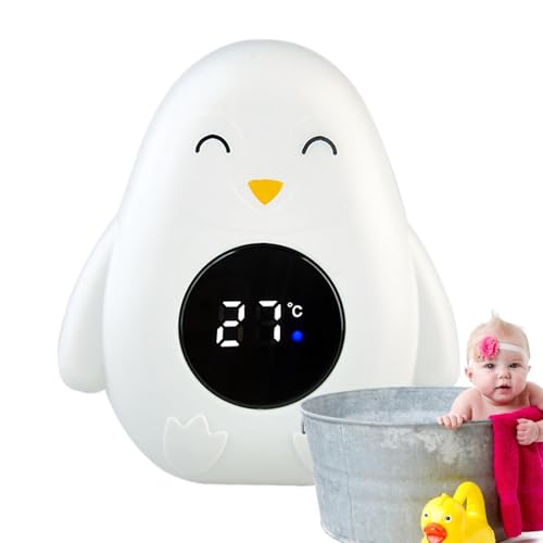 Badetemperatur – Schwimmertester, digitale Wasseranzeige, Sicherheits-LED-Anzeige | Badethermometer mit Cartoons, Baby Toddler Temperatur Checker T von Générique