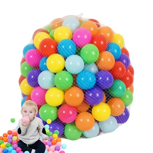 Bälle-Spiele für Babys, bunte Spielbälle für Pool | 50 Stück Lernzubehör in leuchtenden Farben für Mädchen im Vorschulalter Spielplatz im Freien Bälle-Spiele für Babys, bunte Spielbälle für Pool | 50 Stück Lernzubehör in leuchtenden Farben für Mädchen im Vorschulalter Spielplatz im Freien von Générique