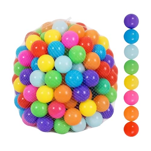 Bälle für Kinderpool, buntes Ballspiel für Babys, sensorisches Zubehör, Motorik, Innenaktivitäten, Krippe, Spielplatz, Garten Bälle für Kinderpool, buntes Ballspiel für Babys, sensorisches Zubehör, Motorik, Innenaktivitäten, Krippe, Spielplatz, Garten von Générique